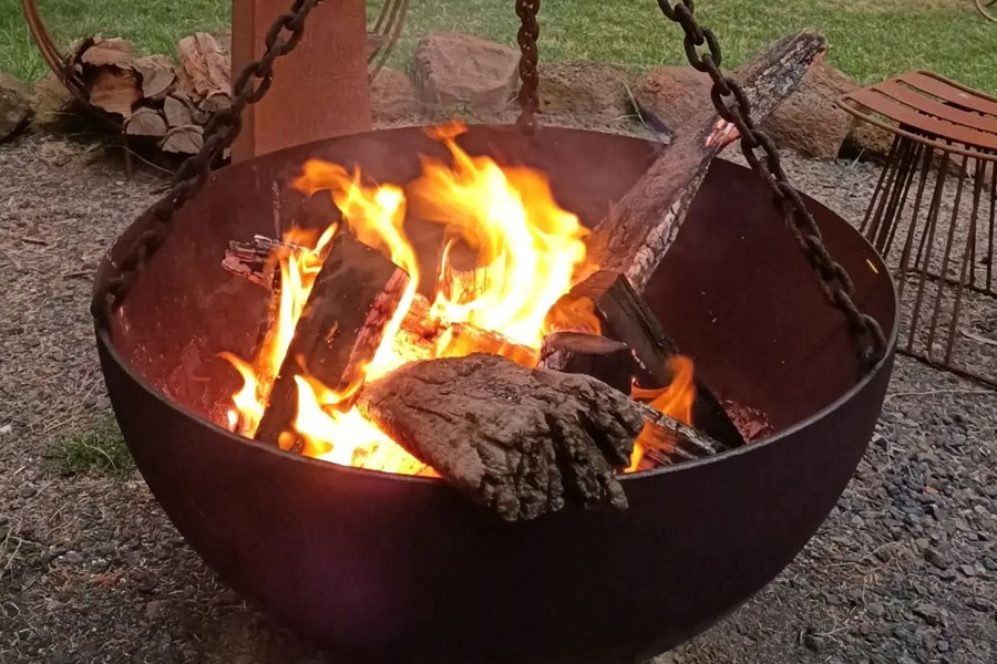 Metal fire pit Geelong