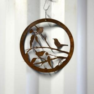 Wrens Round Wall Art