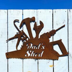 's Shed Tools Sign